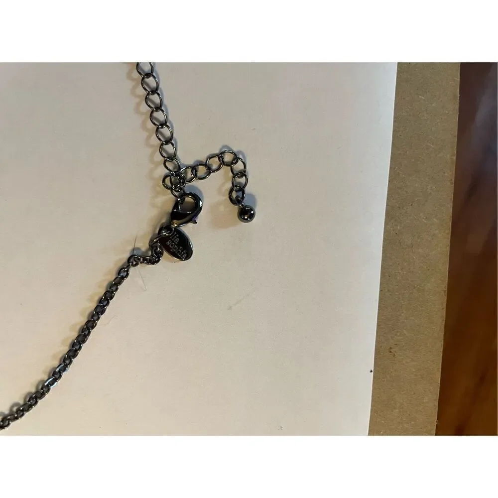 Lia Sophia Estate Fringed Beaded Necklace